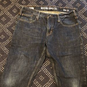 Men’s blue jeans